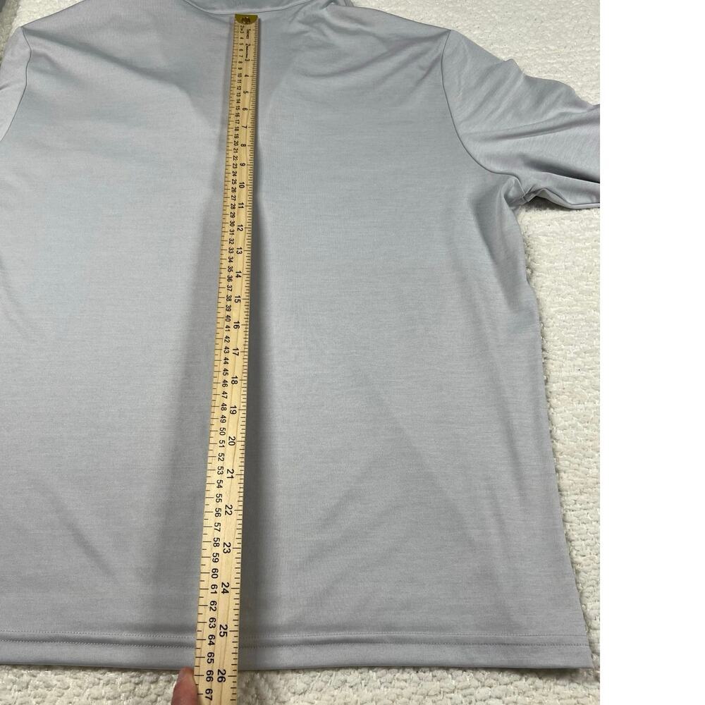 Ashworth Men’s La Jolla 1/4 Zip | Heather Gray Golf Layer | Size M | NWT - Picture 8 of 9